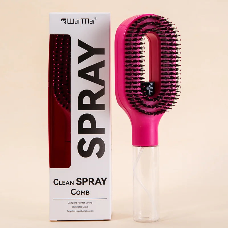 2-in-1 Hair Mist Brush – Smooth & Detangle