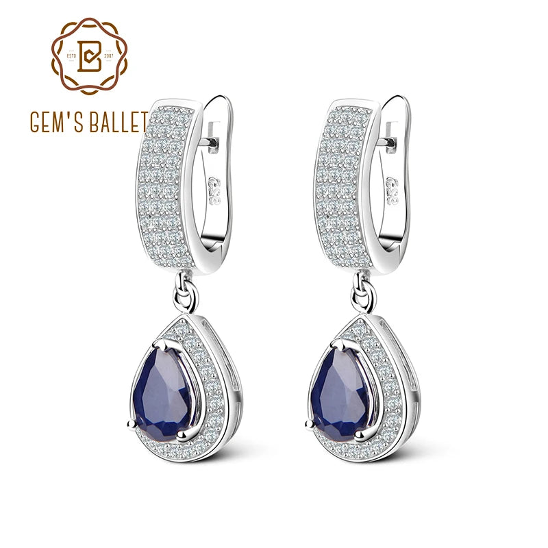Sapphire Luxe Earrings