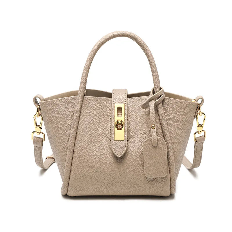 Large Capacity Tote Bag – Elegant Leather Style