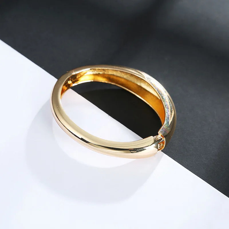 Golden Wave Bracelet