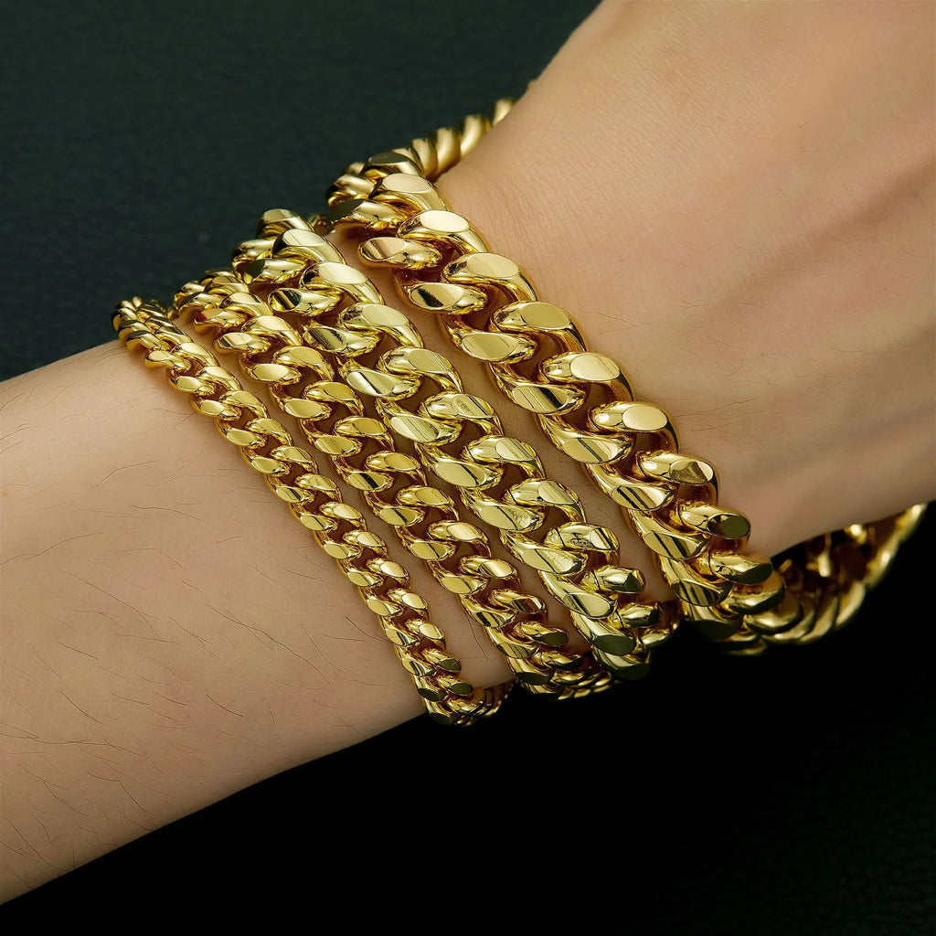 Cuban Link Chain Necklace – Gold Plated