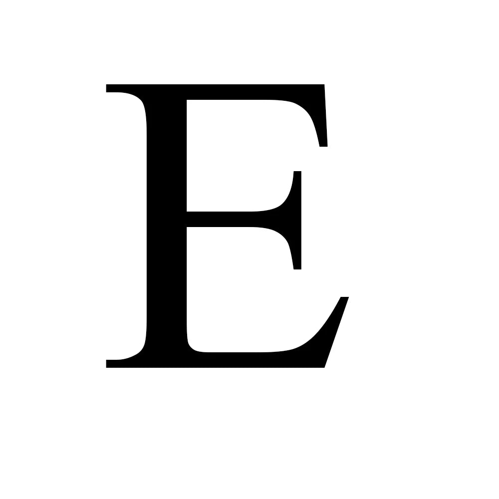 Iced Out Letter Necklace – A-Z Zircon Pendant