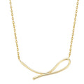 Sterling Silver Line Necklace – Minimal & Elegant