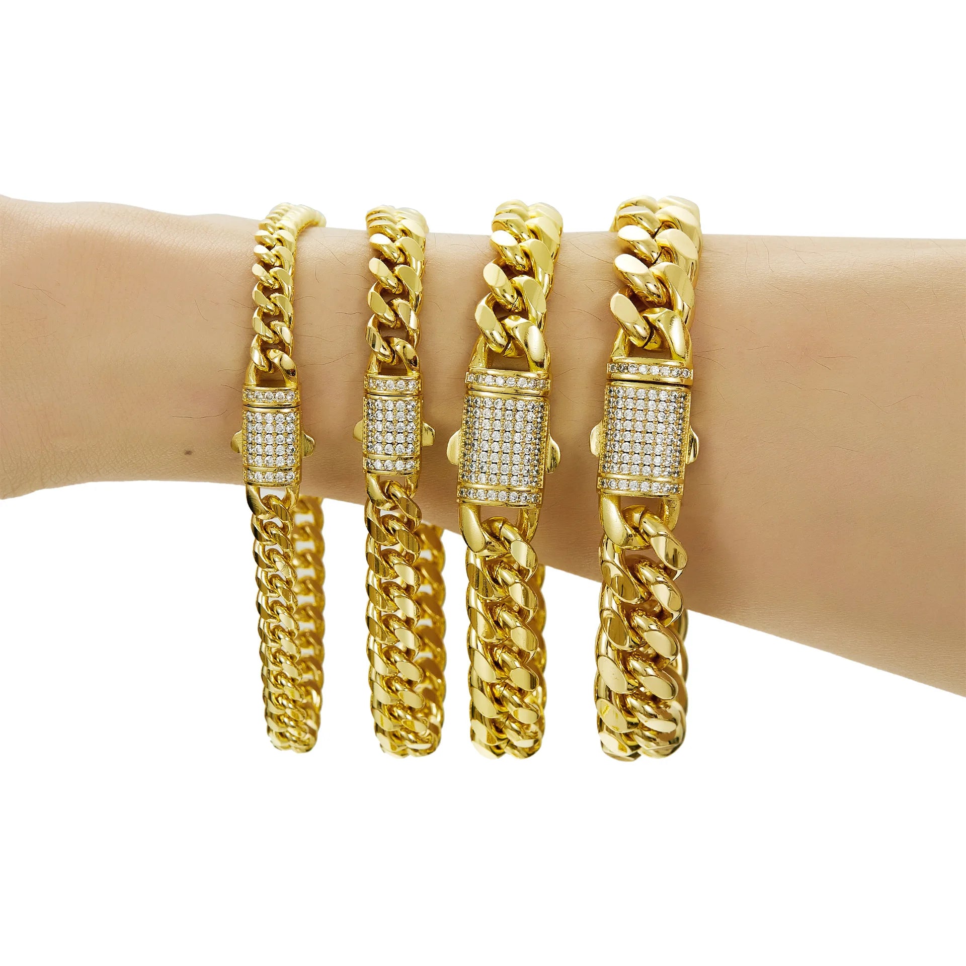 Cuban Link Chain Necklace – Gold Plated