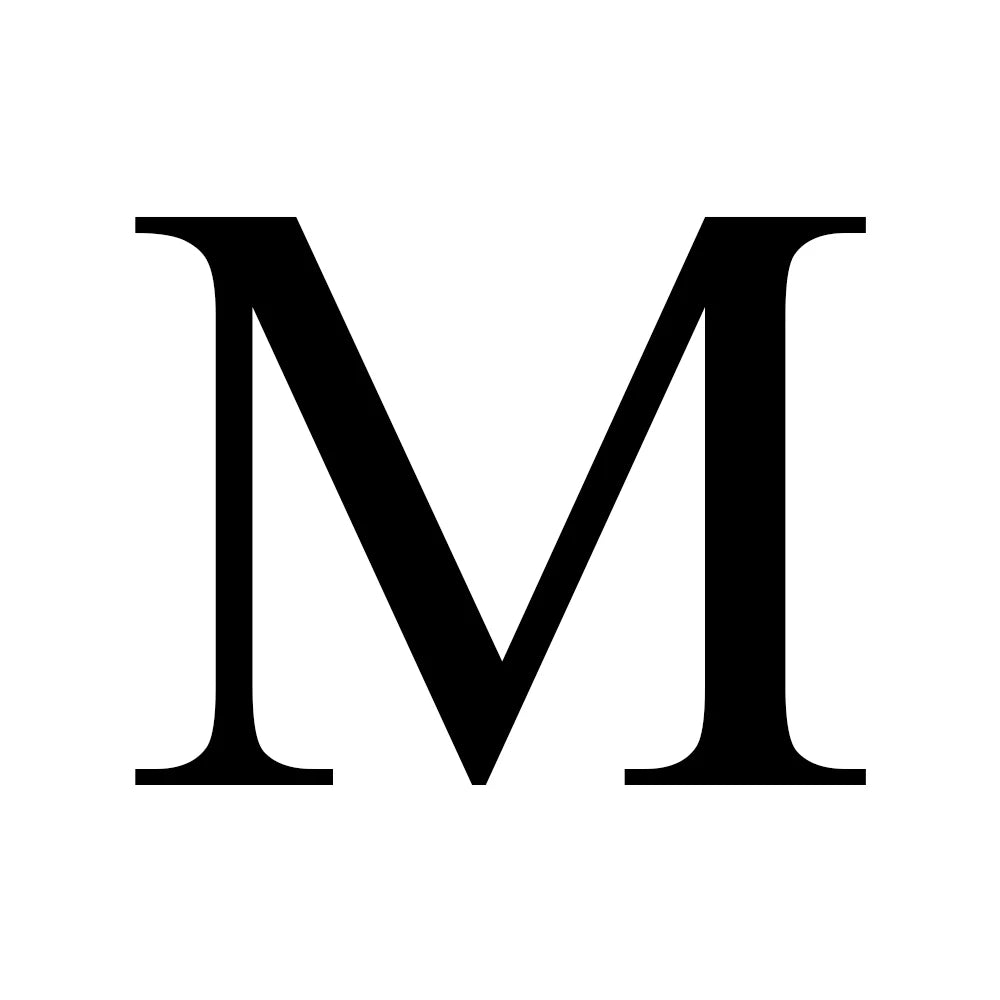 Iced Out Letter Necklace – A-Z Zircon Pendant