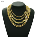 Cuban Link Chain Necklace – Gold Plated