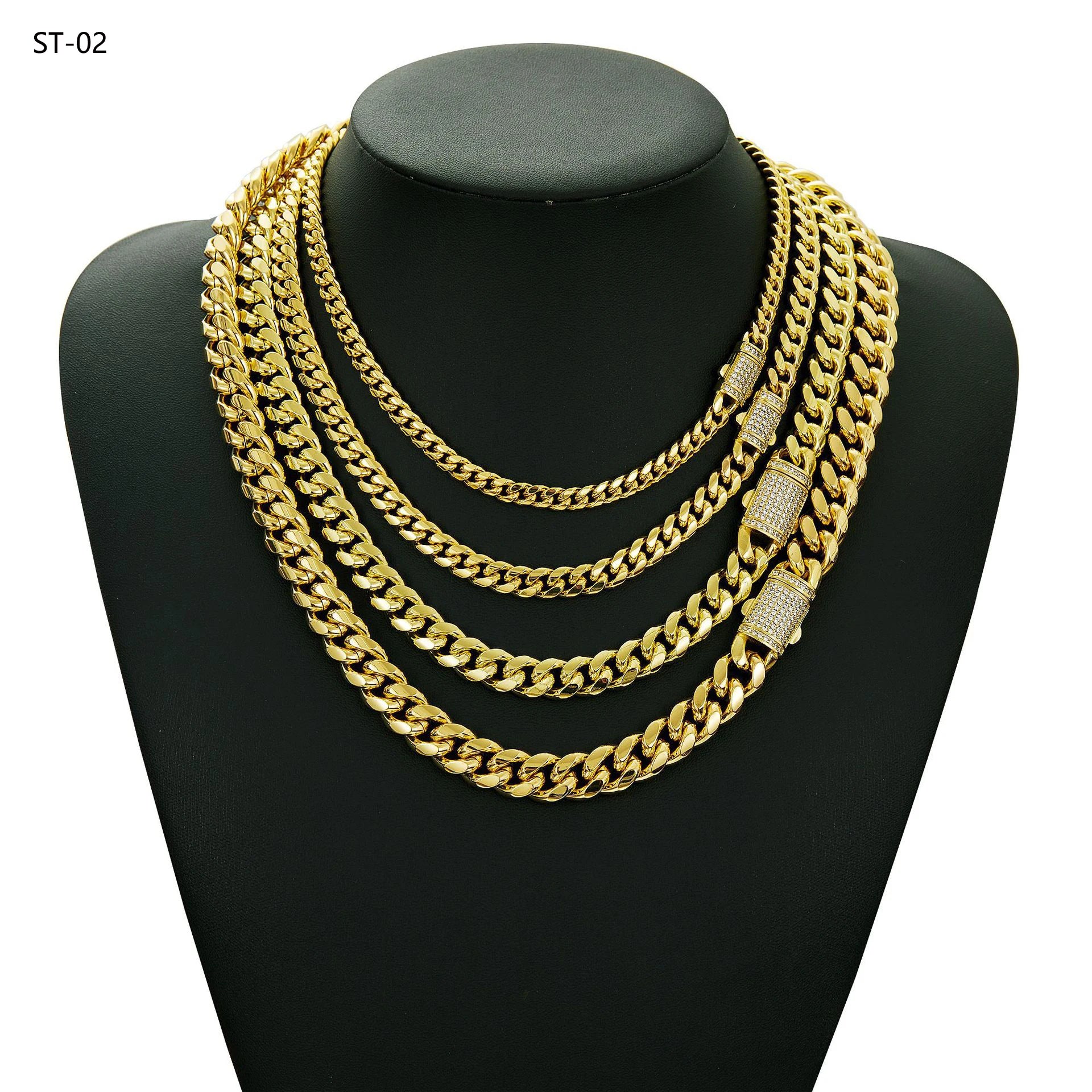 Cuban Link Chain Necklace – Gold Plated