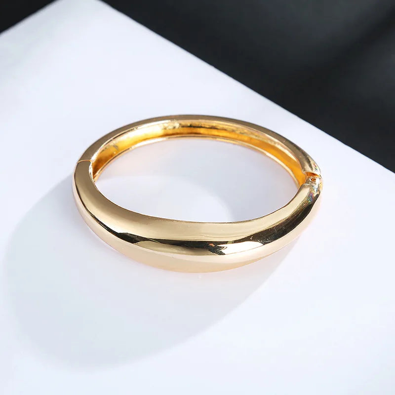Golden Wave Bracelet