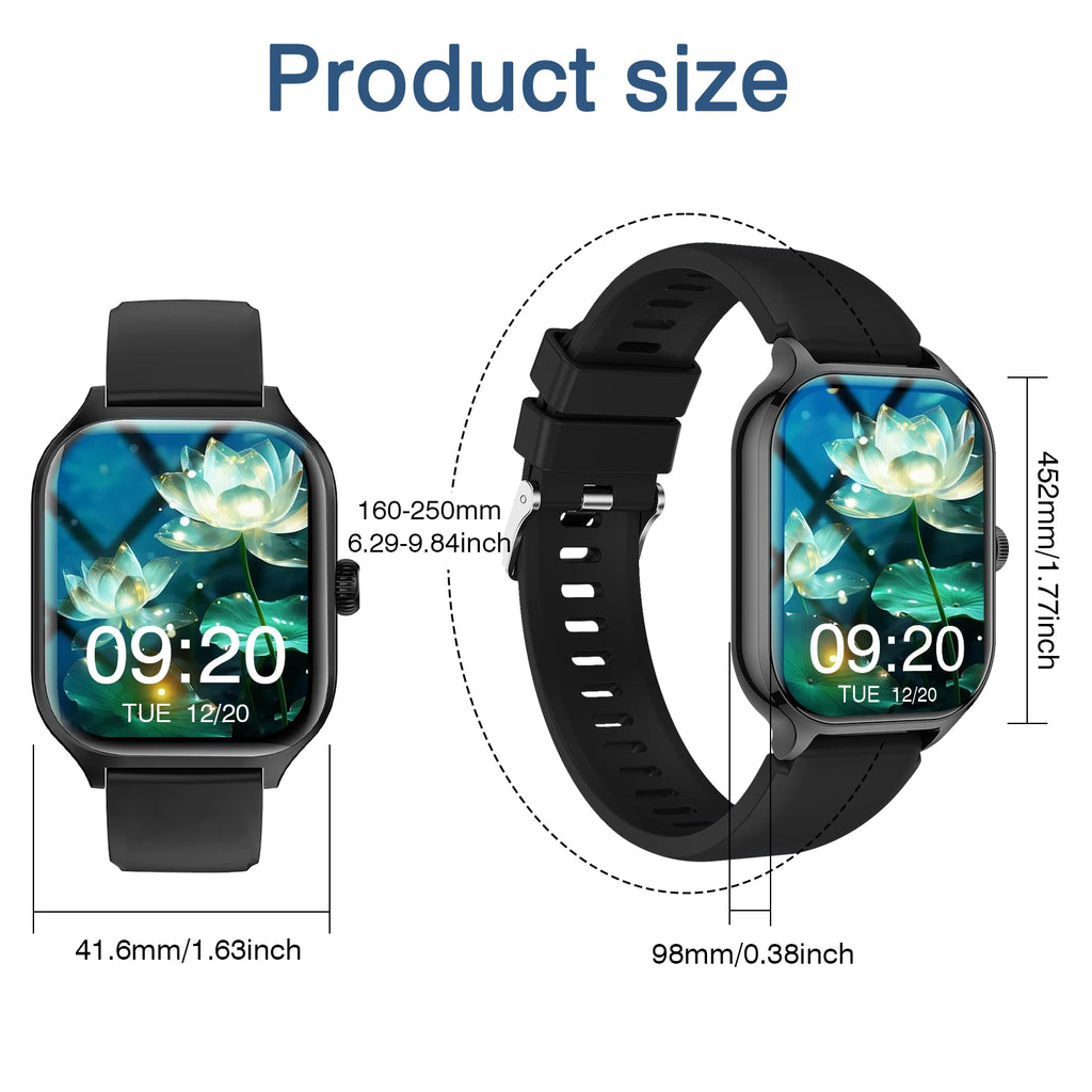 Smart Watch with Calling & Fitness Tracking – iPhone & Android Compatible