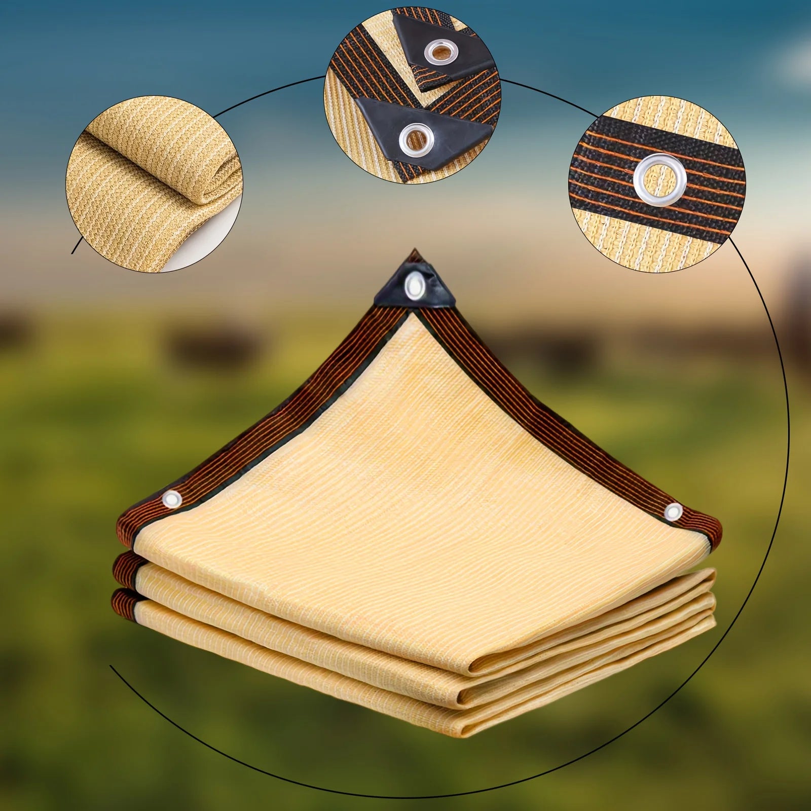 Sun Shade Sail – UV Protection Outdoor Canopy