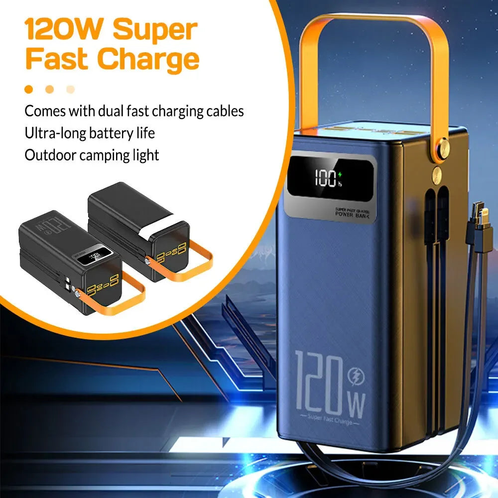 Portable Power Bank with Fast Charging – Multi Device Support