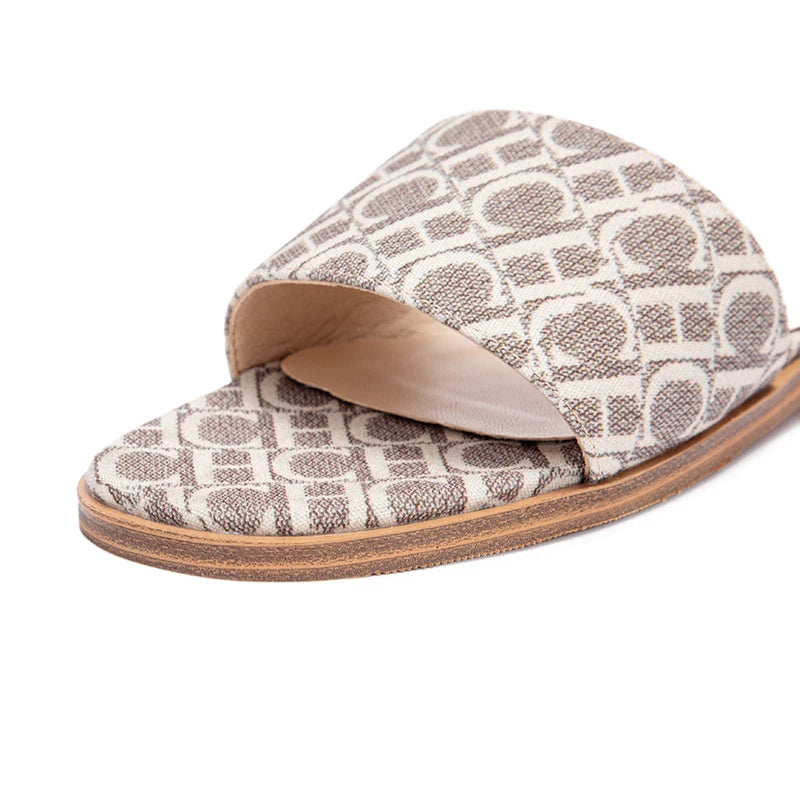 Women’s Printed Slide Sandals – Comfortable & Anti-Slip