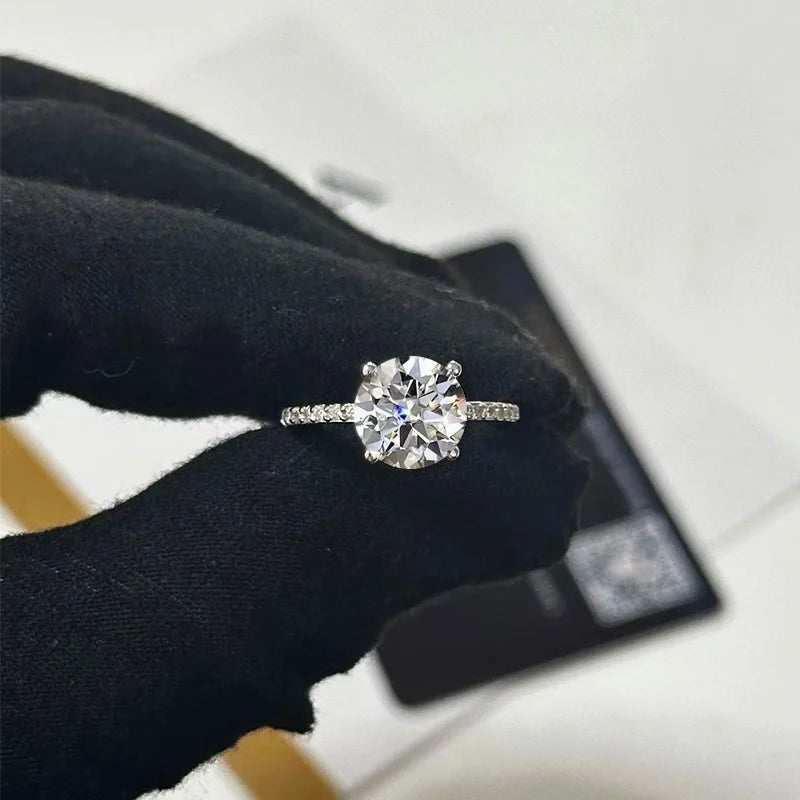 Eternal Shine Moissanite Ring