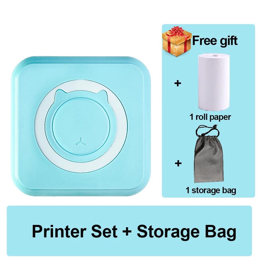Mini Portable Printer – Print Anywhere Instantly 🖨️