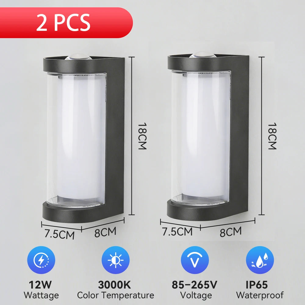 Modern Outdoor Wall Light