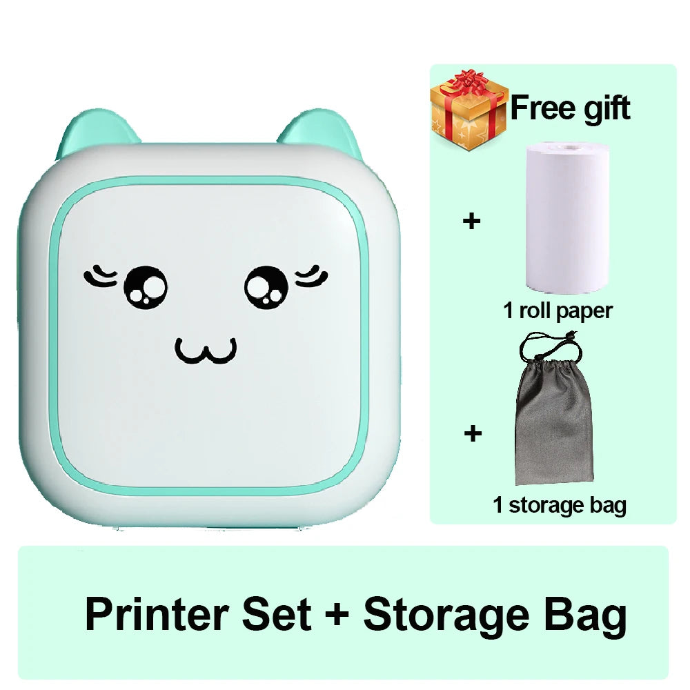 Mini Portable Printer – Print Anywhere Instantly 🖨️