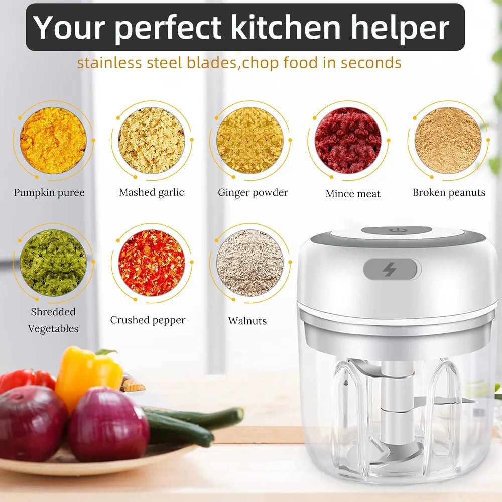 Pro Vegetable Chopper – 6 Blades