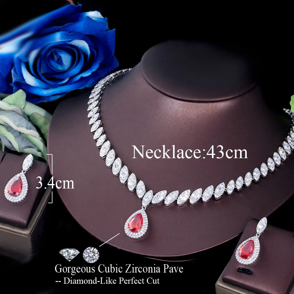 Sapphire Elegance Jewelry Set
