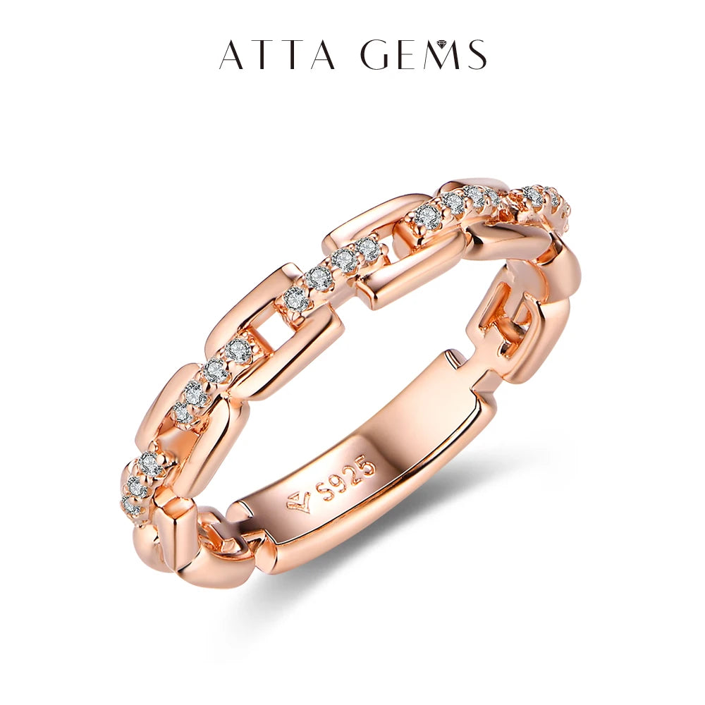 RoseAura Moissanite Ring