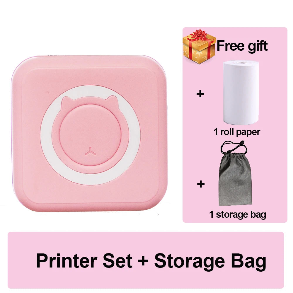 Mini Portable Printer – Print Anywhere Instantly 🖨️