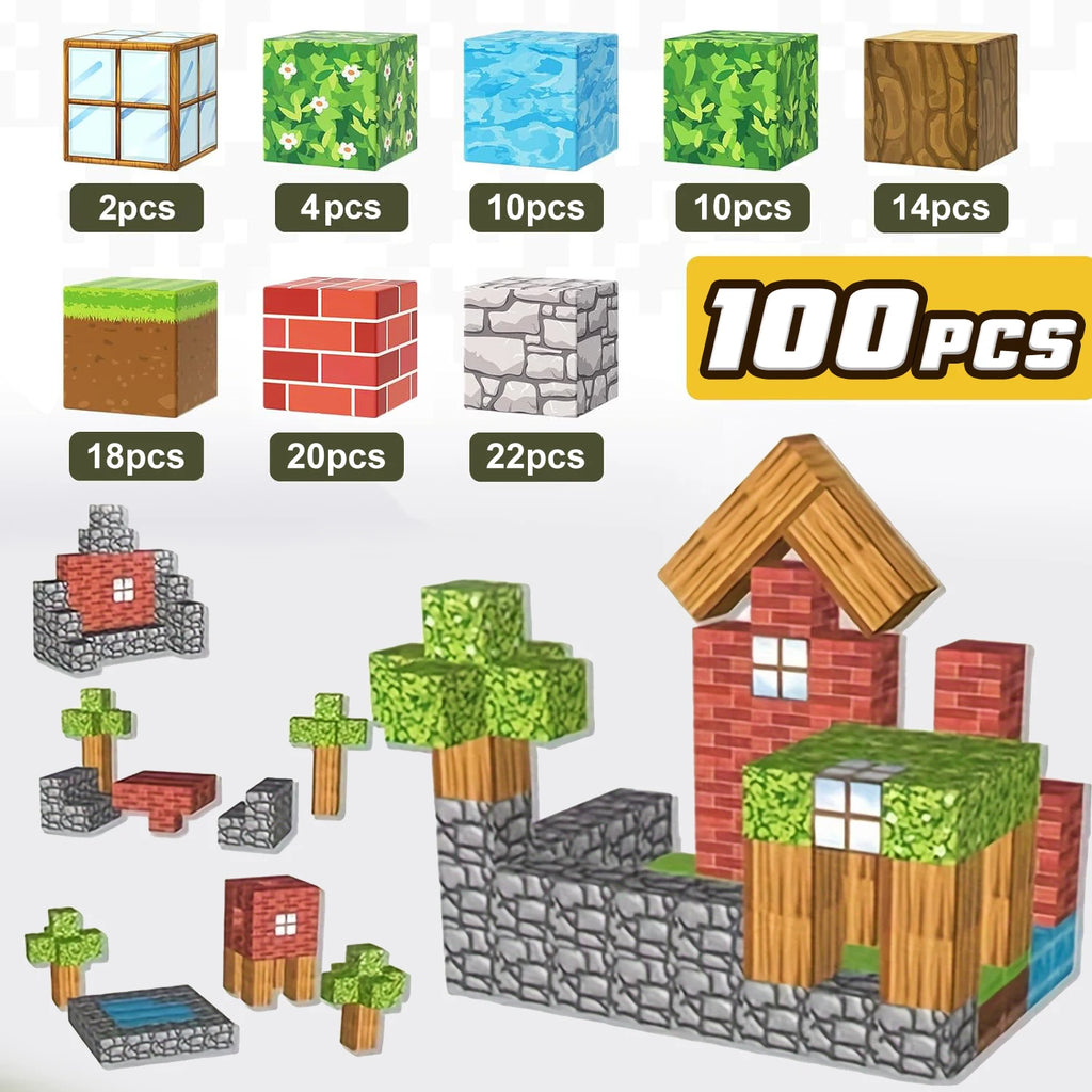 Magnetic Building Blocks for Kids – STEM Learning Toy Set