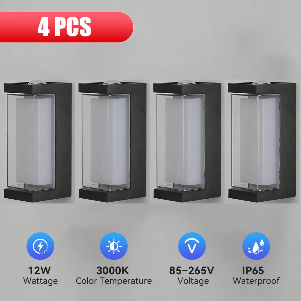 Modern Outdoor Wall Light