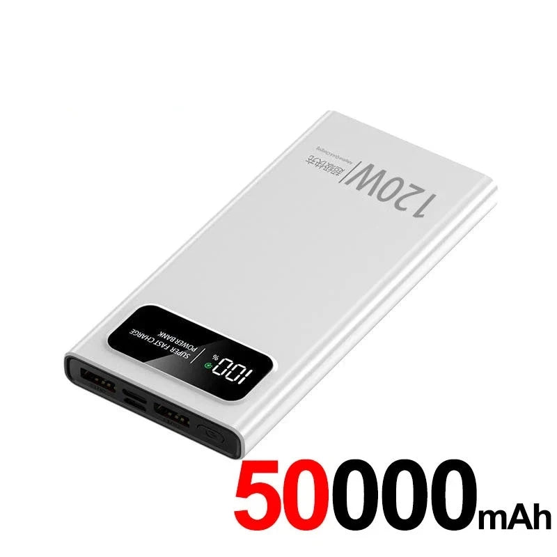 120W Fast Charging Power Bank