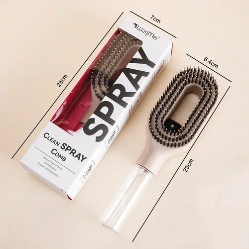 2-in-1 Hair Mist Brush – Smooth & Detangle