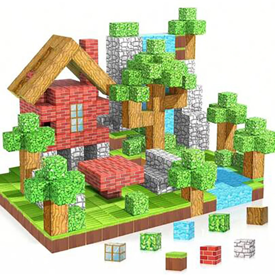 Magnetic Building Blocks for Kids – STEM Learning Toy Set