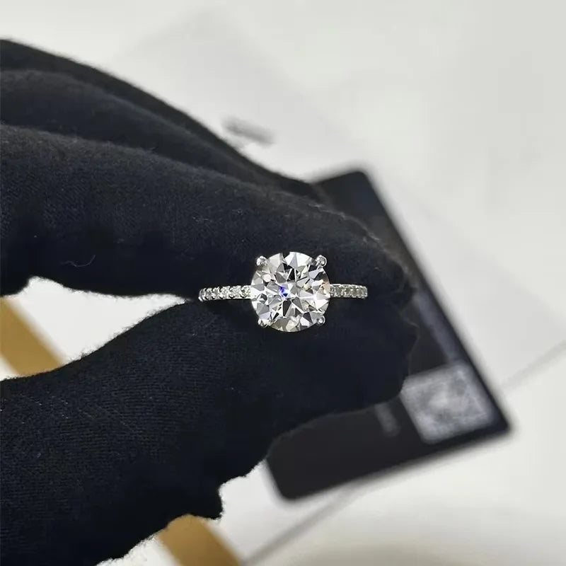 Eternal Shine Moissanite Ring