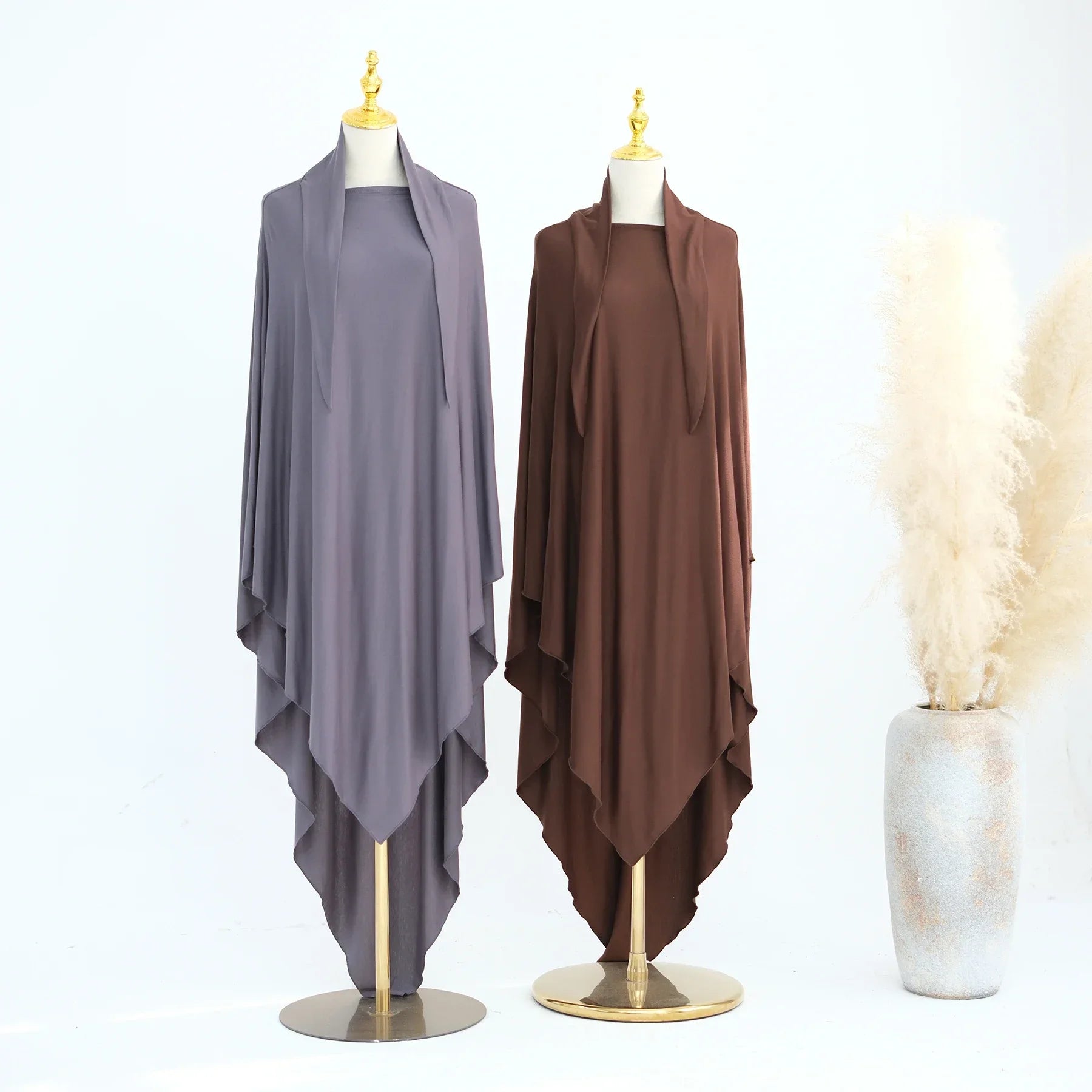 Jersey Cotton Khimar – Long & Comfortable