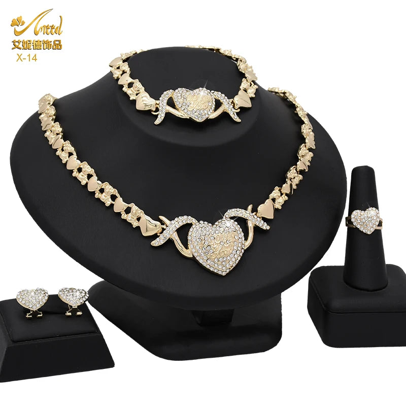 Golden Majesty Jewelry Set
