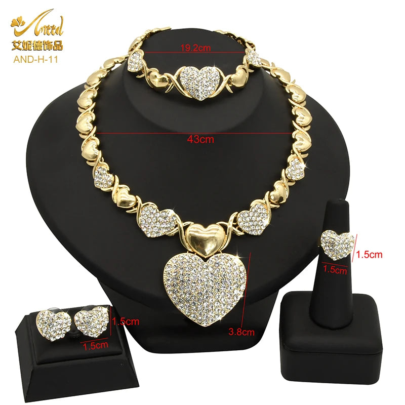Golden Majesty Jewelry Set
