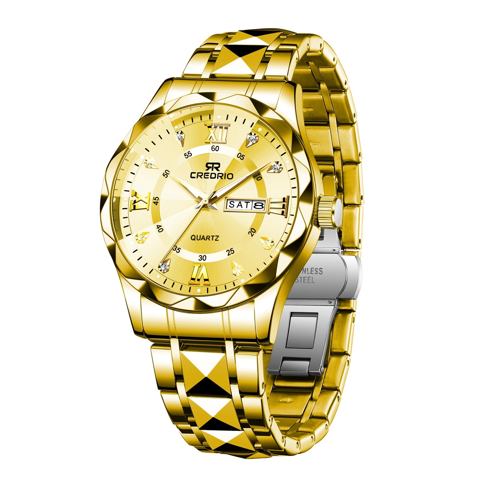 Men’s Luxury Quartz Watch – Waterproof & Luminous