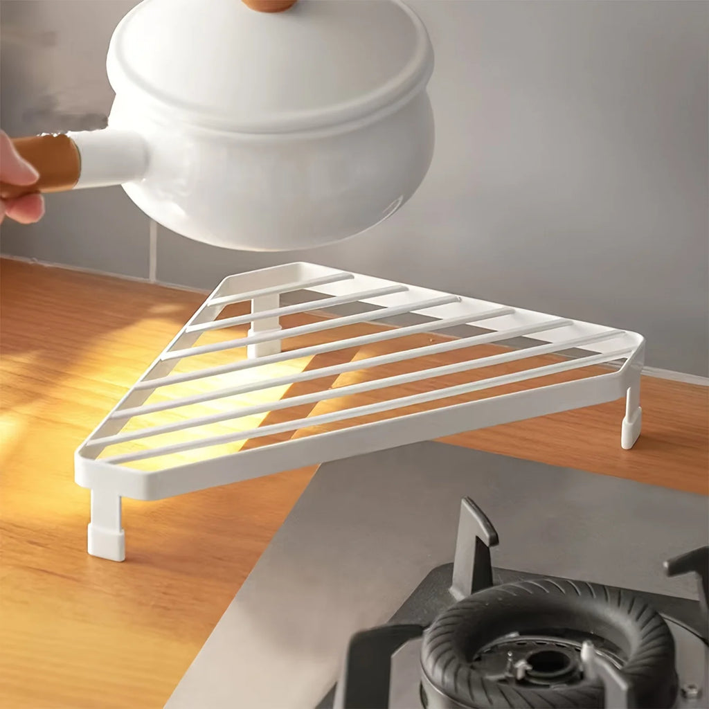 Corner Heat-Resistant Rack – Kitchen Stand