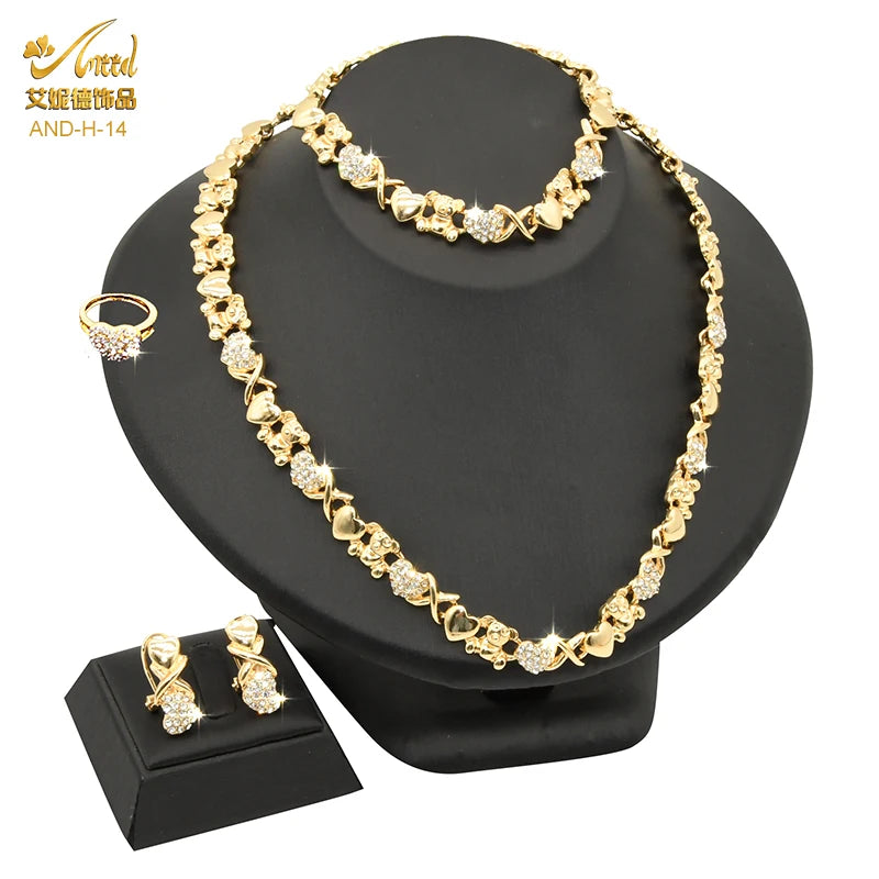 Golden Majesty Jewelry Set