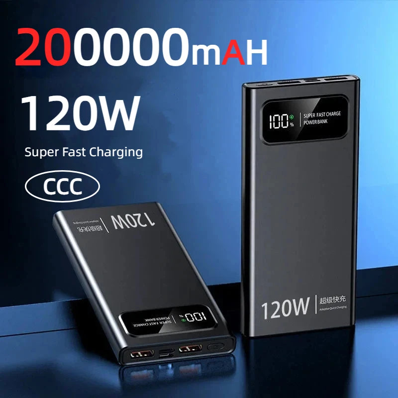 120W Fast Charging Power Bank