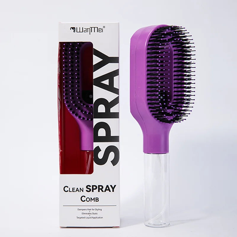 2-in-1 Hair Mist Brush – Smooth & Detangle