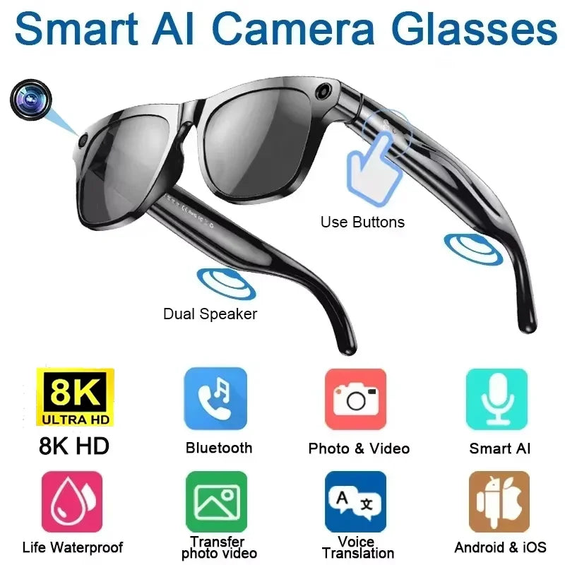 VisionX AI Smart Glasses