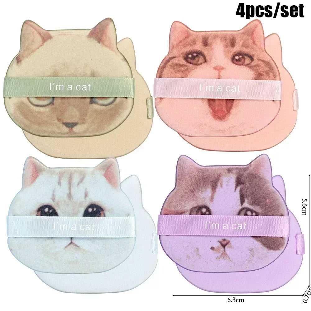 Cute Cat Makeup Puff – Soft Beauty Sponge 🐱✨
