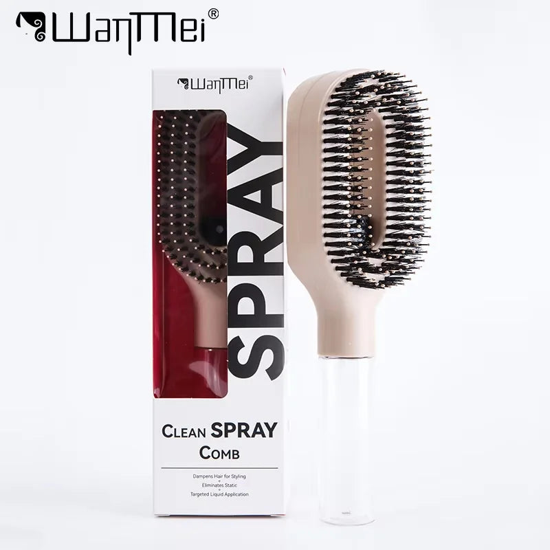 2-in-1 Hair Mist Brush – Smooth & Detangle