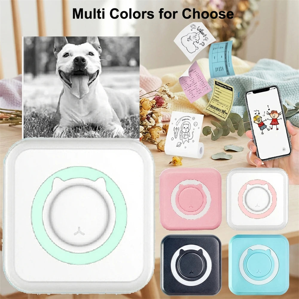 Mini Portable Printer – Print Anywhere Instantly 🖨️