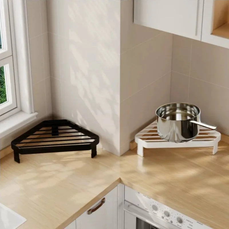 Corner Heat-Resistant Rack – Kitchen Stand