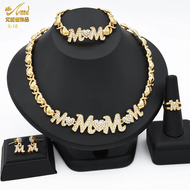 Golden Majesty Jewelry Set