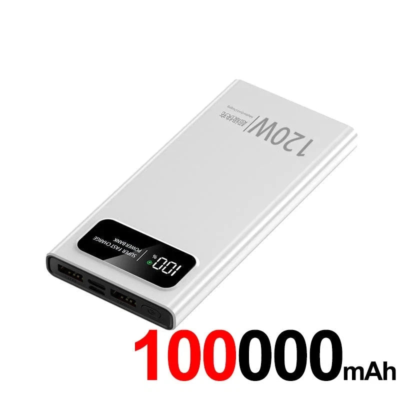 120W Fast Charging Power Bank