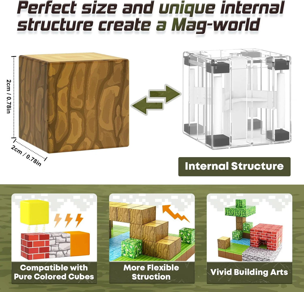 Magnetic Building Blocks for Kids – STEM Learning Toy Set