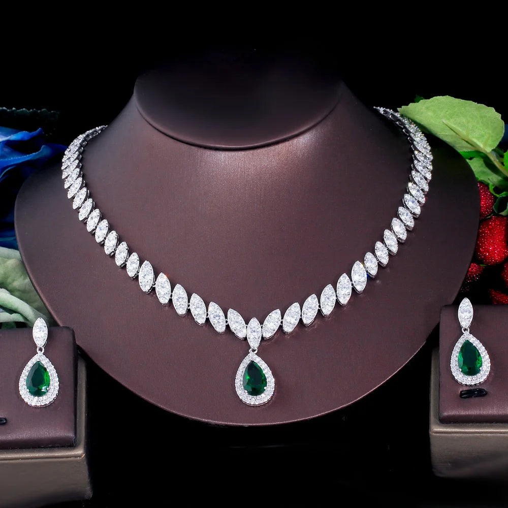 Sapphire Elegance Jewelry Set