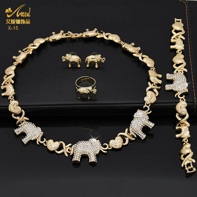 Golden Majesty Jewelry Set