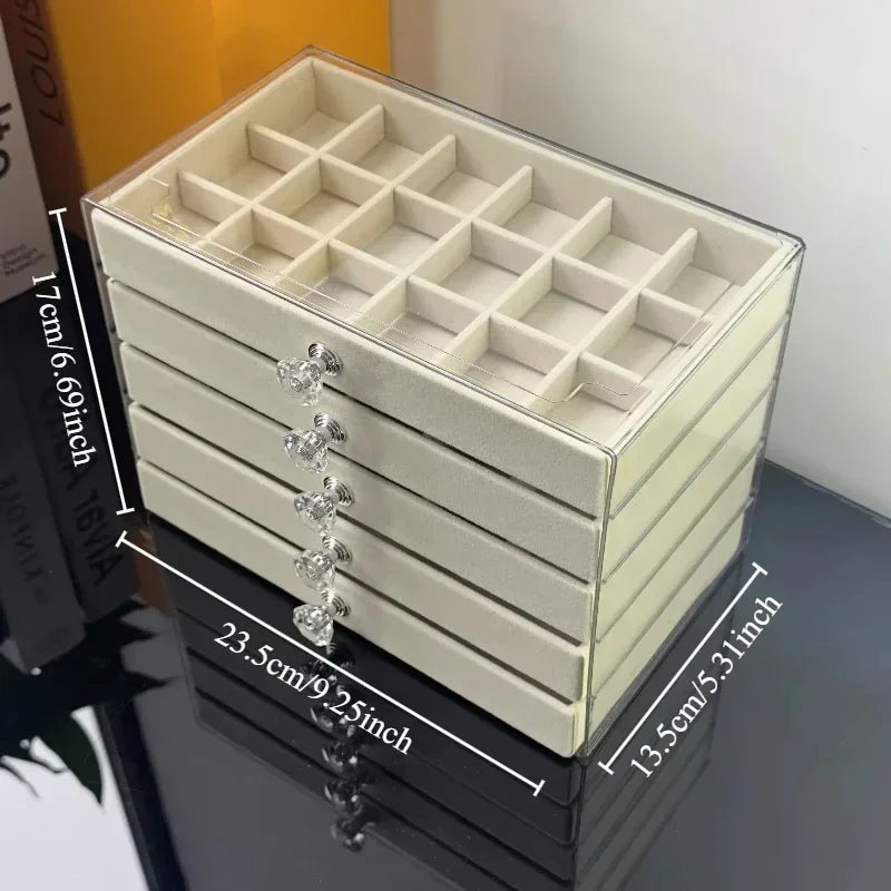 LuxeVault Jewelry Organizer