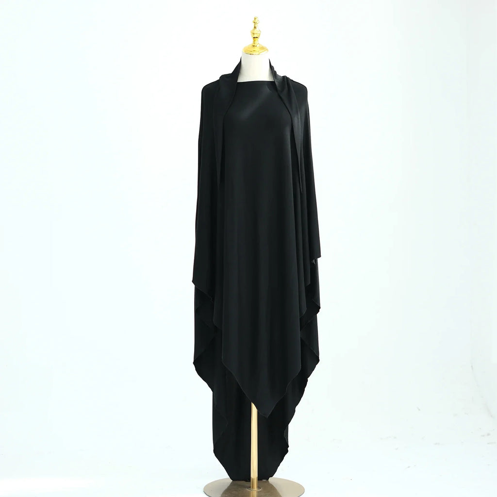Jersey Cotton Khimar – Long & Comfortable